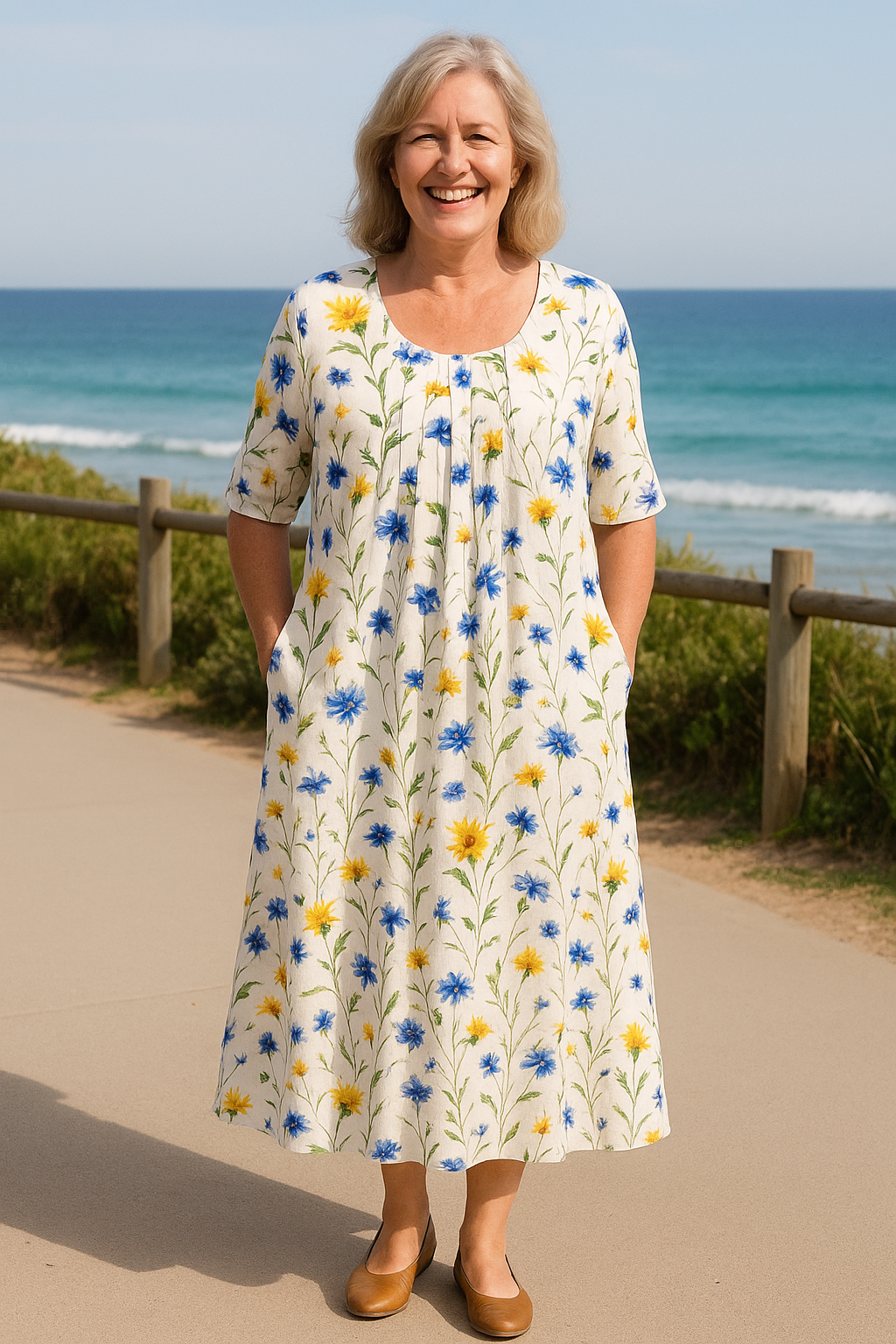 Cassandra | Elegant Tummy-friendly Dress