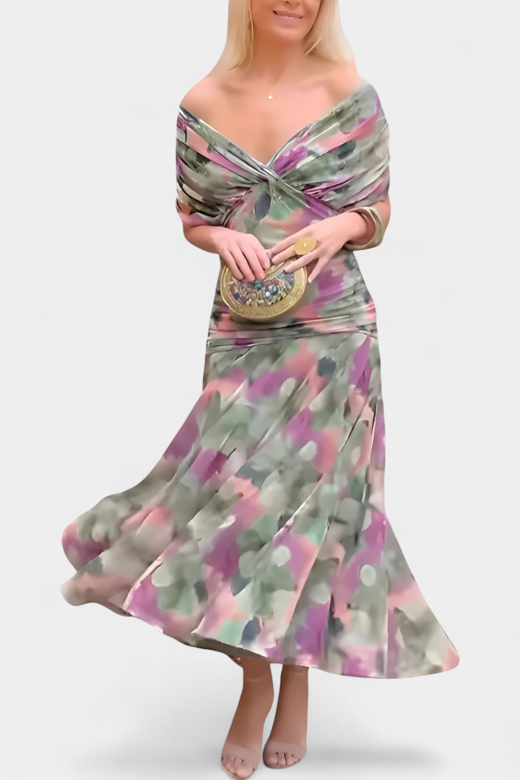 Elena | Maxi Floral Dress