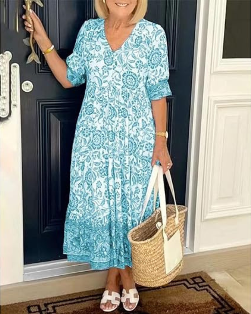 Elowen | Bohemian Maxi Dress