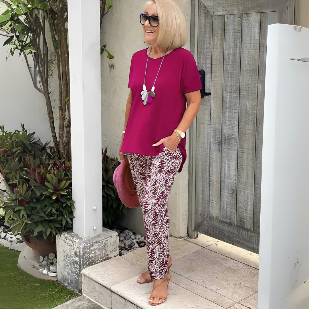 Imogen | Cotton Two-Piece Set