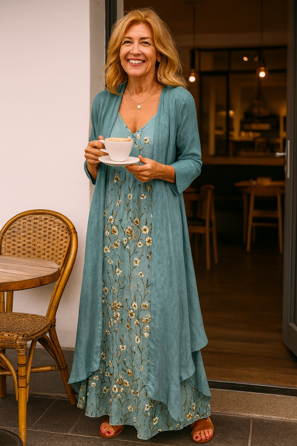 Elowen | Two-Piece Maxi Set