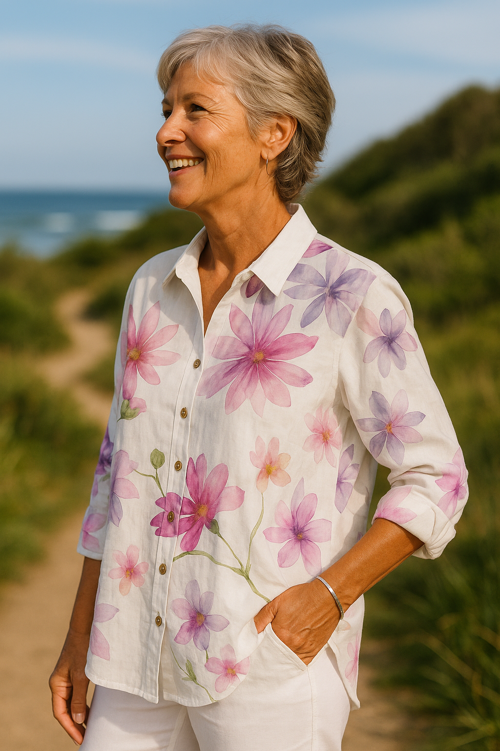 Elena | Flattering Blouse