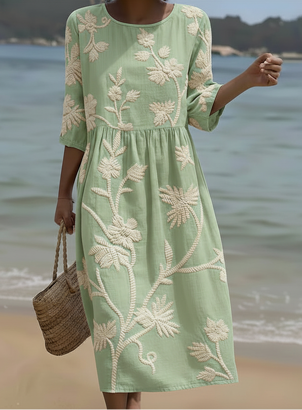 Elegant Floral Dress