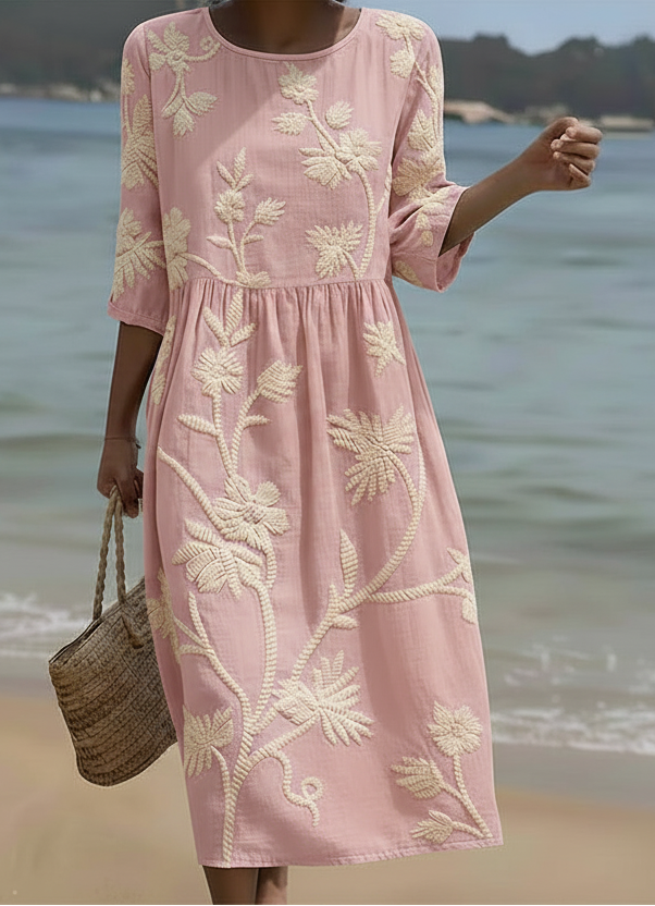 Elegant Floral Dress