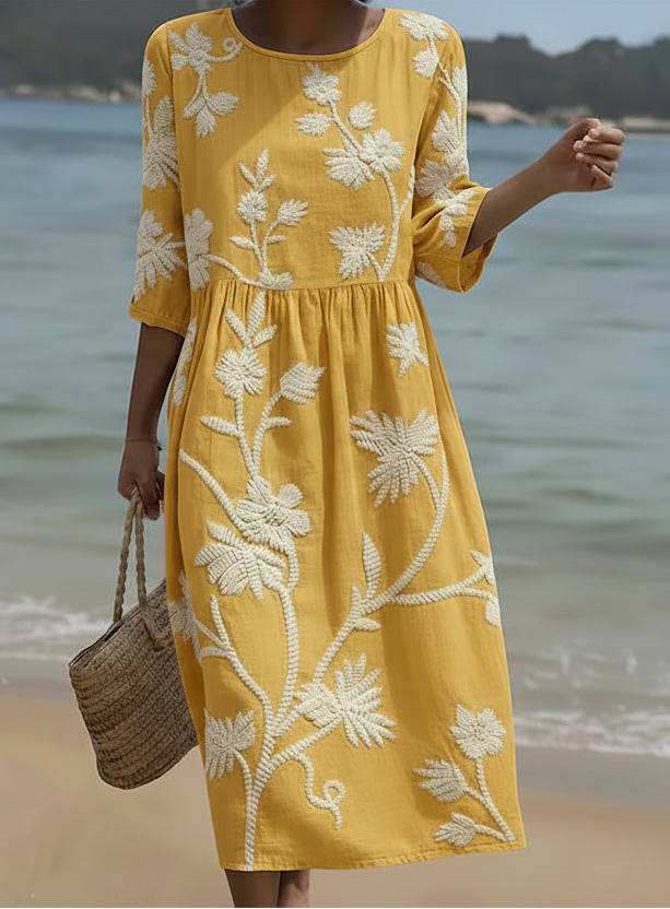 Elegant Floral Dress