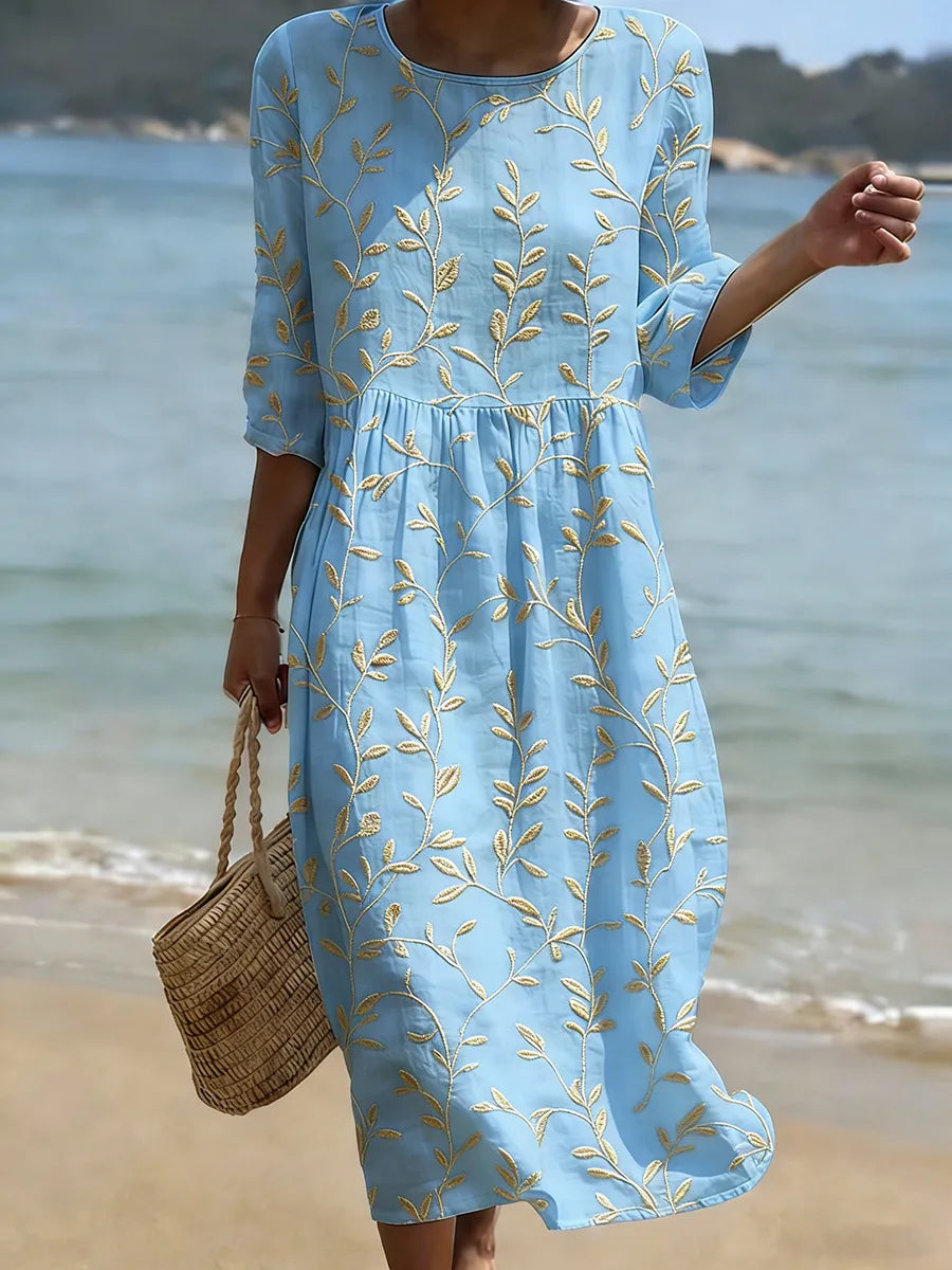 Elegant Floral Dress