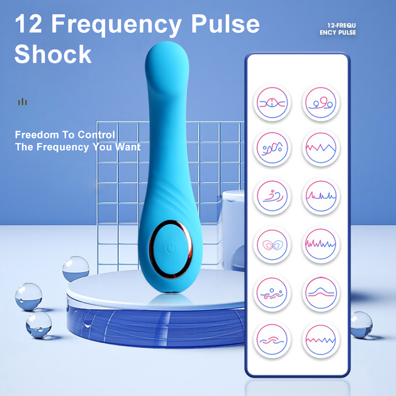 💙 Ergonomic Personal Wellness Massager – Compact & Easy to Use