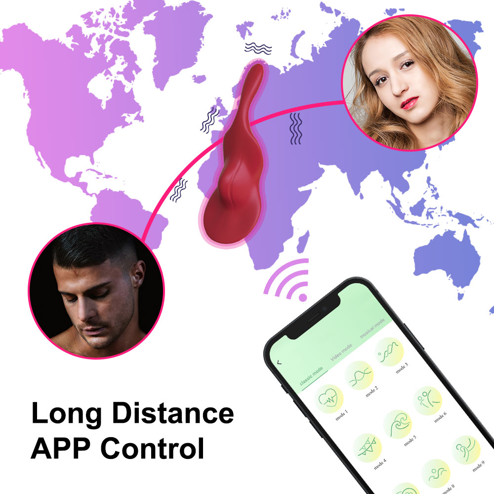 Wearable vibrator with App control NBQ-A813