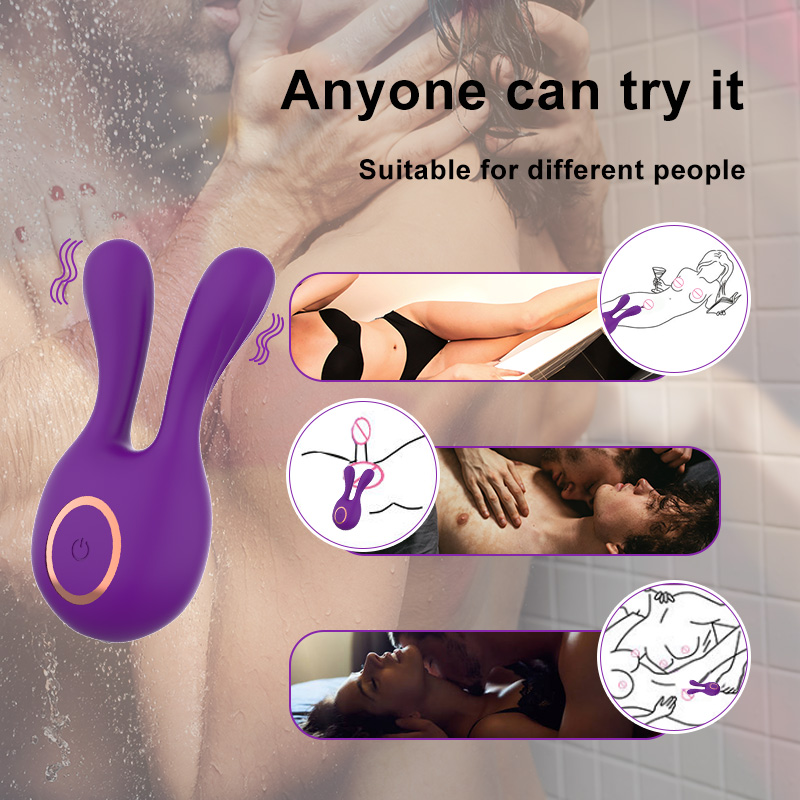 Nipple +clitoris vibrator