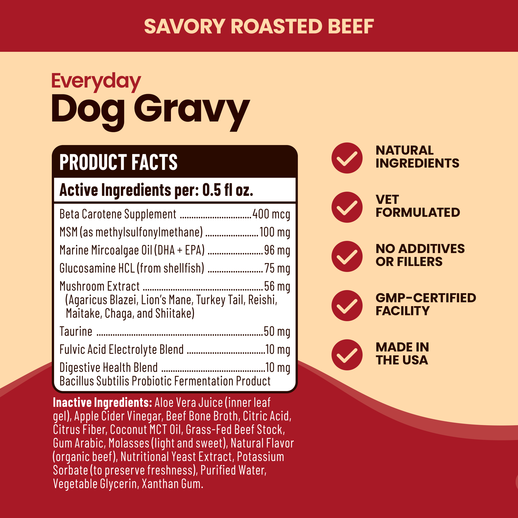 Everyday Dog Gravy - Savory Roasted Beef