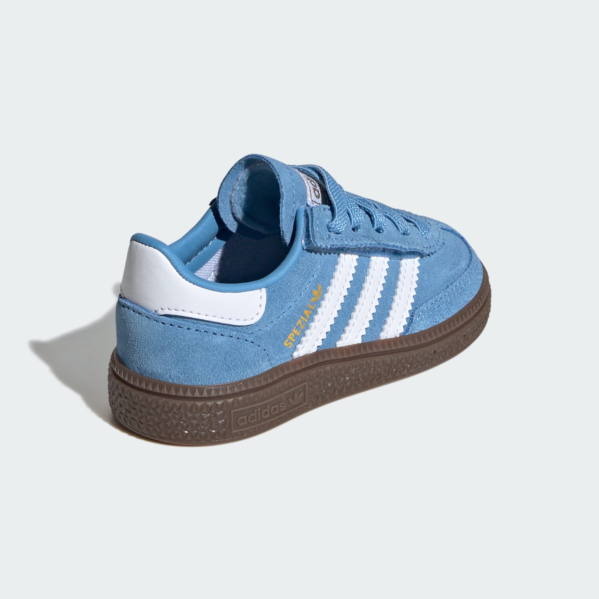 핸드볼 스페지알 컴포트 클로저 EL - Light Blue / Cloud White / Gum - JI2900 - Back Lateral Top View