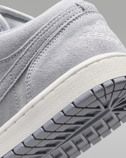 에어 조던 1 로우 여성 신발 - 옵시디언 미스트/울프 그레이/서밋 화이트/옵시디언 미스트