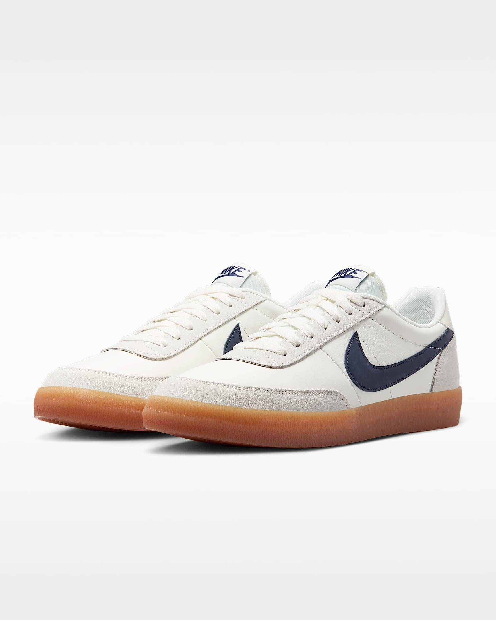 나이키 킬샷 2 레더 남성 신발 - 세일/검 옐로우/미드나이트 네이비