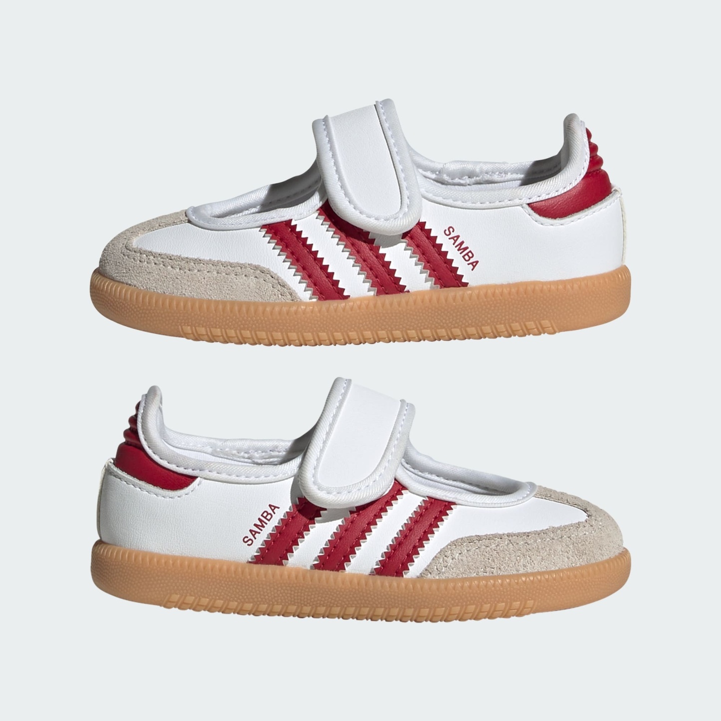 삼바 제인 - Cloud White / Team Victory Red / Gum