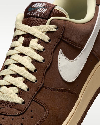 나이키 에어 포스 1 '07 남성 신발 - 코카오 와우/코코넛 밀크/빈티지 그린/세일