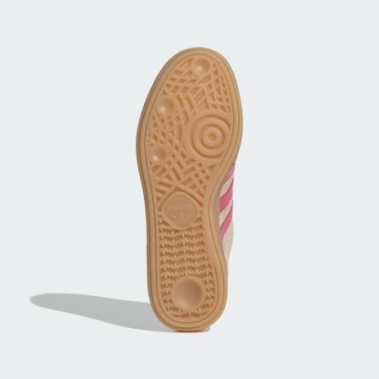HANDBALL SPEZIAL SHOES - Magic Beige / Dual Magenta / Gold Metallic - KI2192 - Bottom View