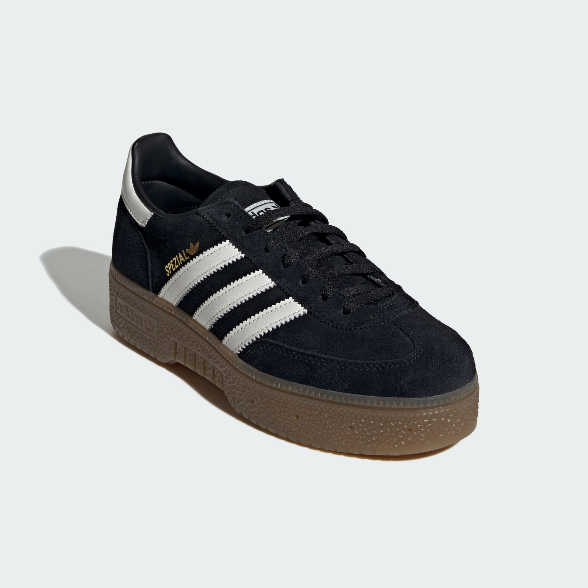 핸드볼 스페지알 볼드 - Core Black / Core White / Gum - JR7438 - Front Lateral Top View