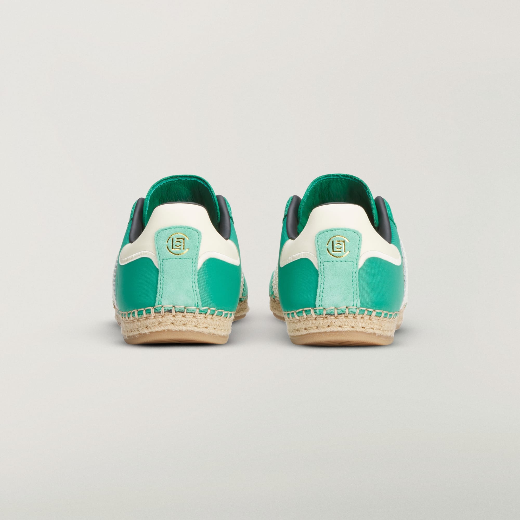 CLOT SAMBA ESPADRILLE BY EDC - Court Green / Warm Vanilla / Core Black