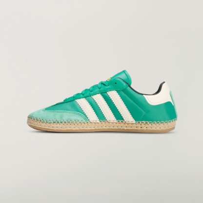 CLOT SAMBA ESPADRILLE BY EDC - Court Green / Warm Vanilla / Core Black