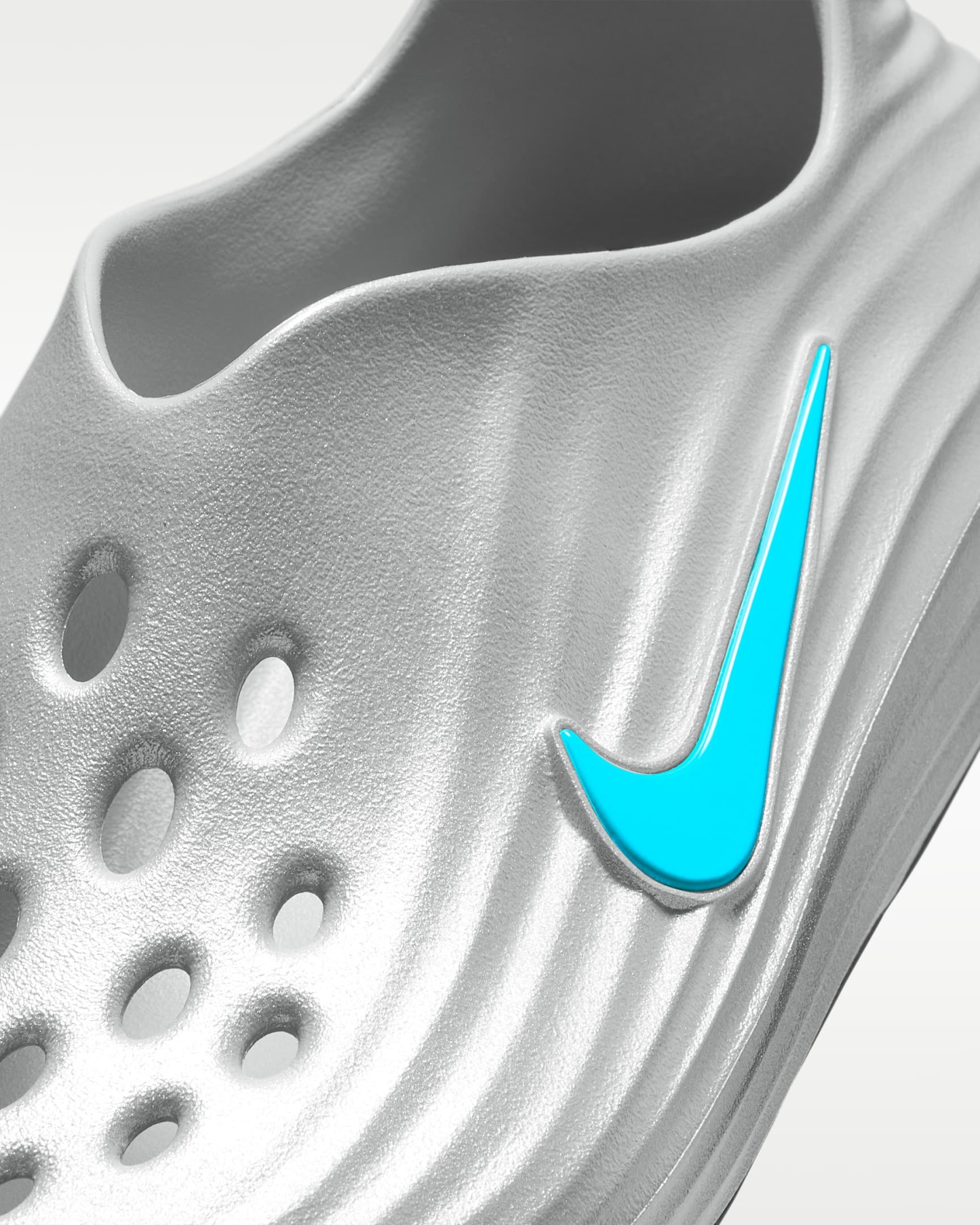 나이키 리액트X 리주버네이트 남성 신발 - 메탈릭 실버/감마 블루/블랙
