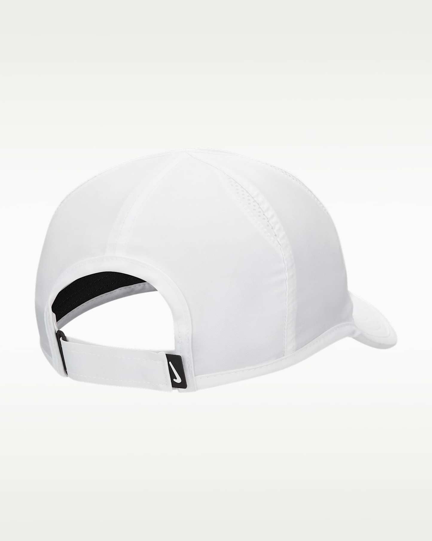 나이키 드라이 핏 클럽 언스트럭처 페더라이트 캡 - 화이트/블랙