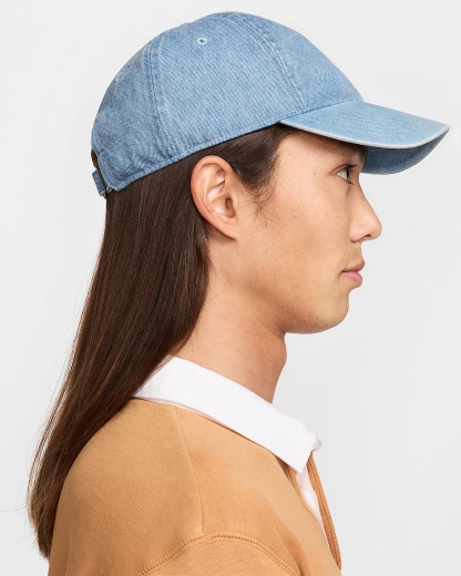 나이키 클럽 언스트럭처 데님 캡 - 에게안 스톰/썬더 블루/화이트