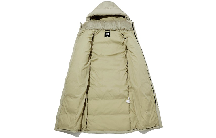 THE NORTH FACE Long Down Jacket 'Beige' NC1DL71B - 1_2c9a8e7c-e2ec-4dc5-a8ca-0345af4ff7ff