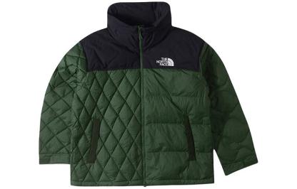 THE NORTH FACE Hooded Full Zip Puffer Jacket 'Green' NF0A83Q3-I0P - 1_2ec257c9-77d5-4b87-b0e4-f83d529275a7