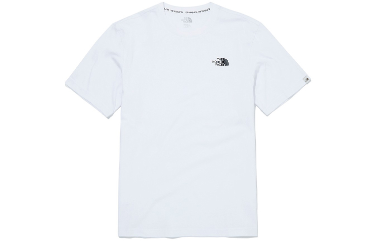 THE NORTH FACE Logo-print Cotton T-shirt 'White' NT7UM15K - 1_32ed01cb-32ca-40fe-af75-251a7a11bbf4