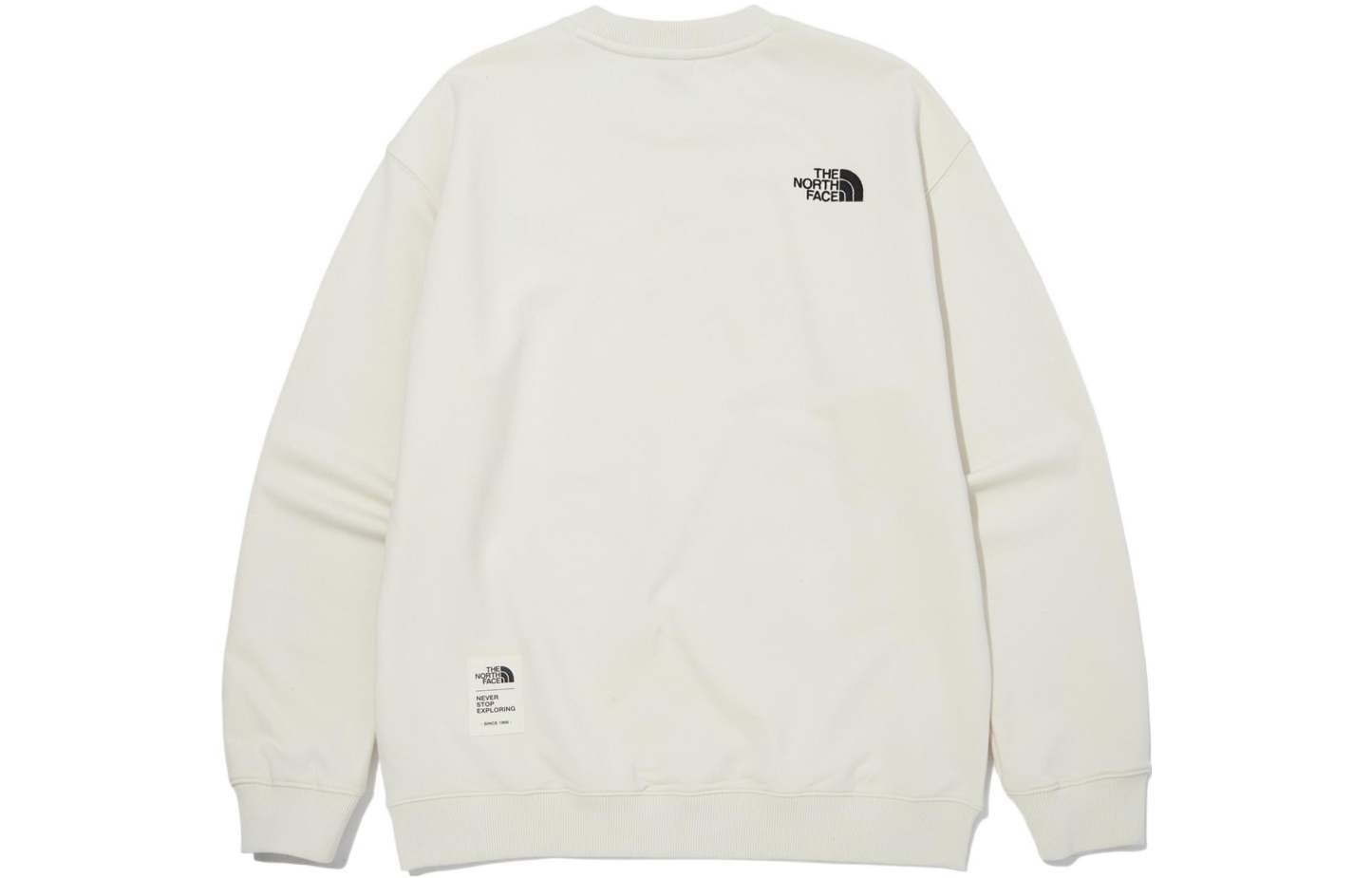 THE NORTH FACE SS22 Essential Ex Sweatshirt 'Beige' NM5MN03C - 1_530ae9cf-7b96-4481-b549-9d7d4472d276