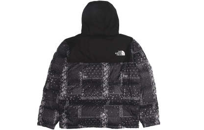 THE NORTH FACE Label Bandana Nuptse 'Black' NJ1DL60J - 1_53fe7c1e-3285-4af2-9df9-da08341de78f