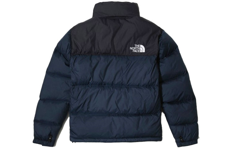 THE NORTH FACE Retro Nuptse Logo Print Padded Jacket 'Navy' NJ1DK50B - 1_6a2181a8-2da5-4468-8621-3a44cebcbde4