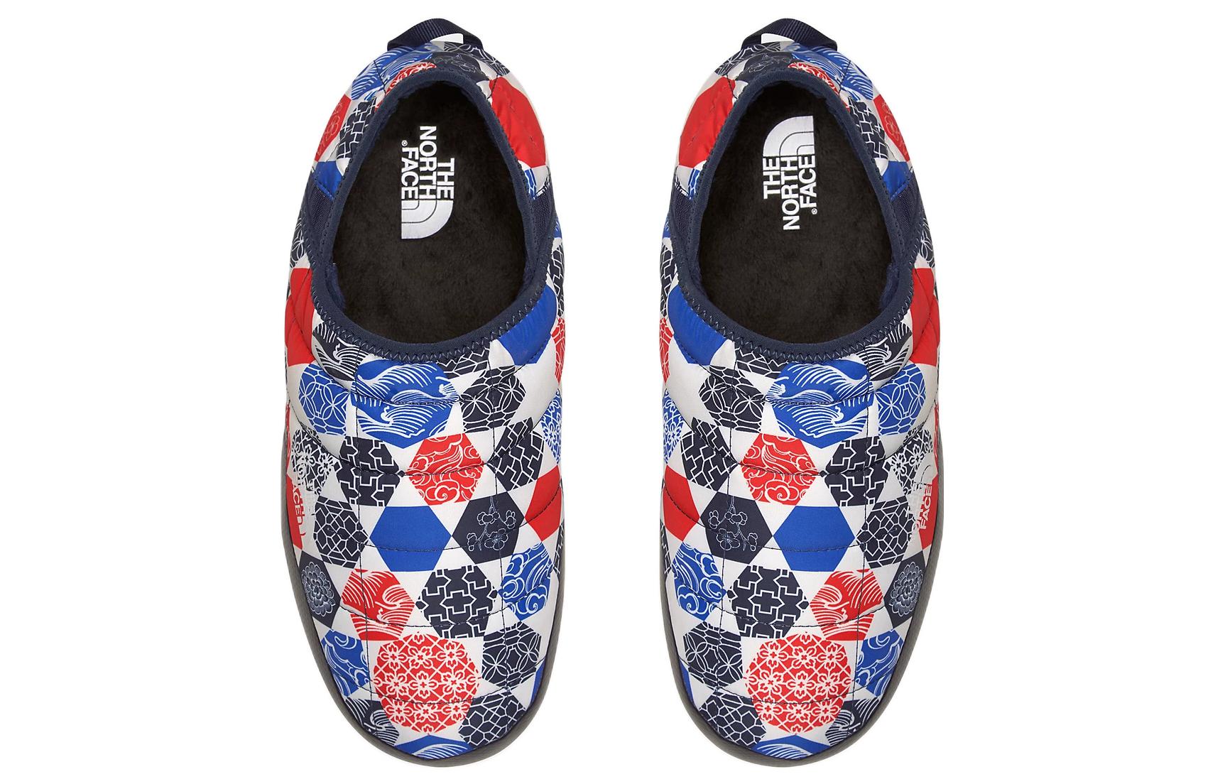 THE NORTH FACE Thermoball Traction Mule V ' Blue IC Geo Print' NF0A3UZN-3Z2 - 1_6b601a08-4836-45bb-bf30-690cb59ec8df
