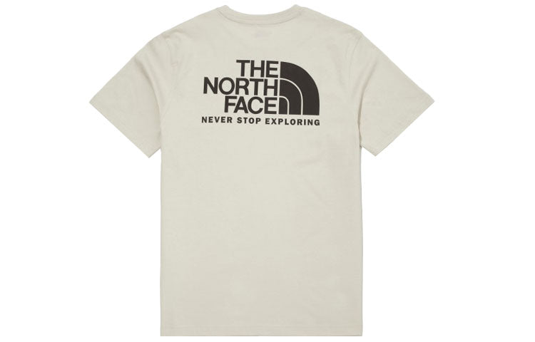 THE NORTH FACE Tnf Logo Ex T-shirt 'Beige' NT7UN01D - 1_71a055af-9836-4b24-ab38-c14ce7d886f0