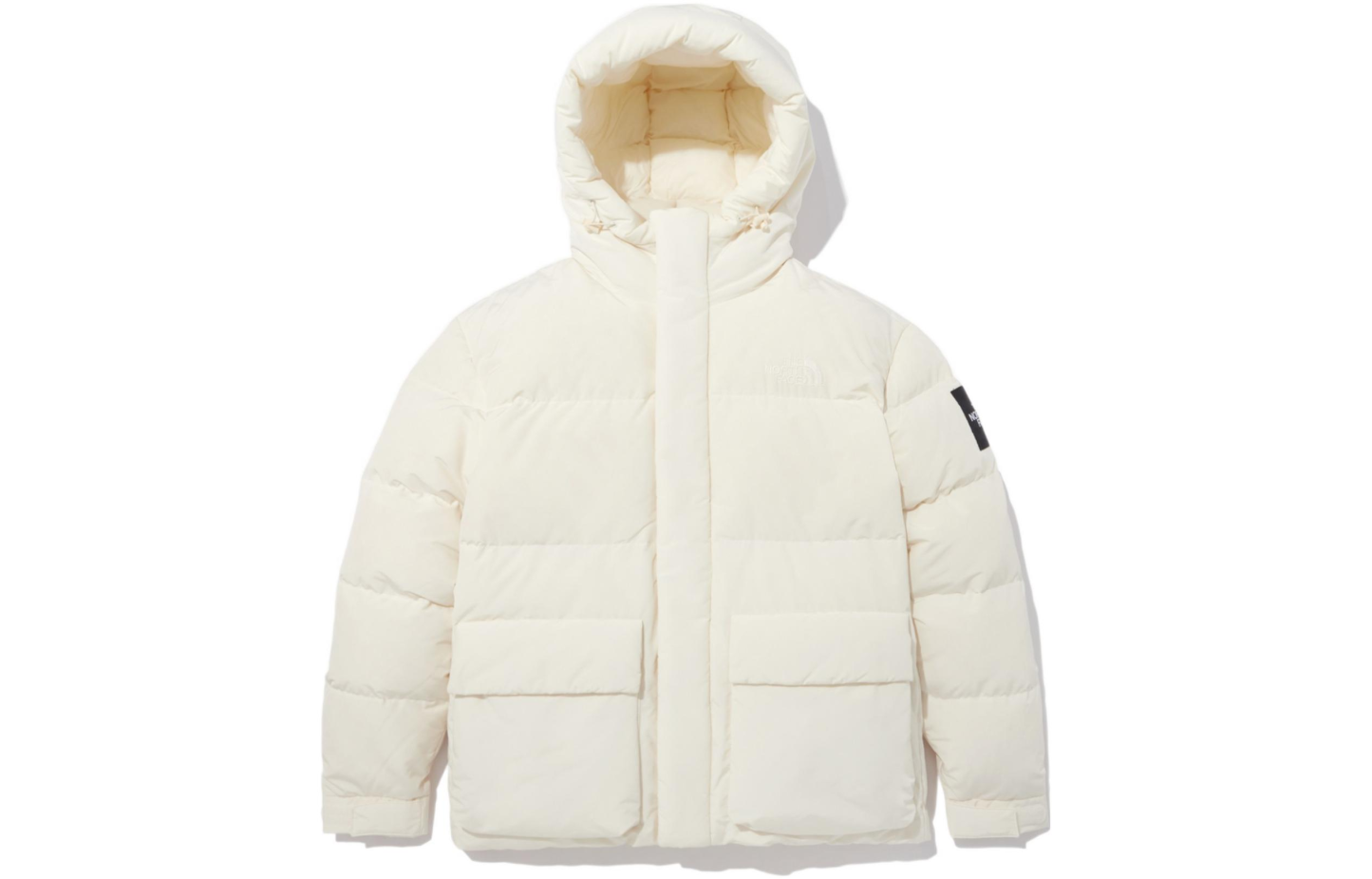 THE NORTH FACE Logo Puffer Jacket 'White' NJ1DN58L - 1_8588cfae-fe50-4ac3-9d6e-0f2b7aa874af