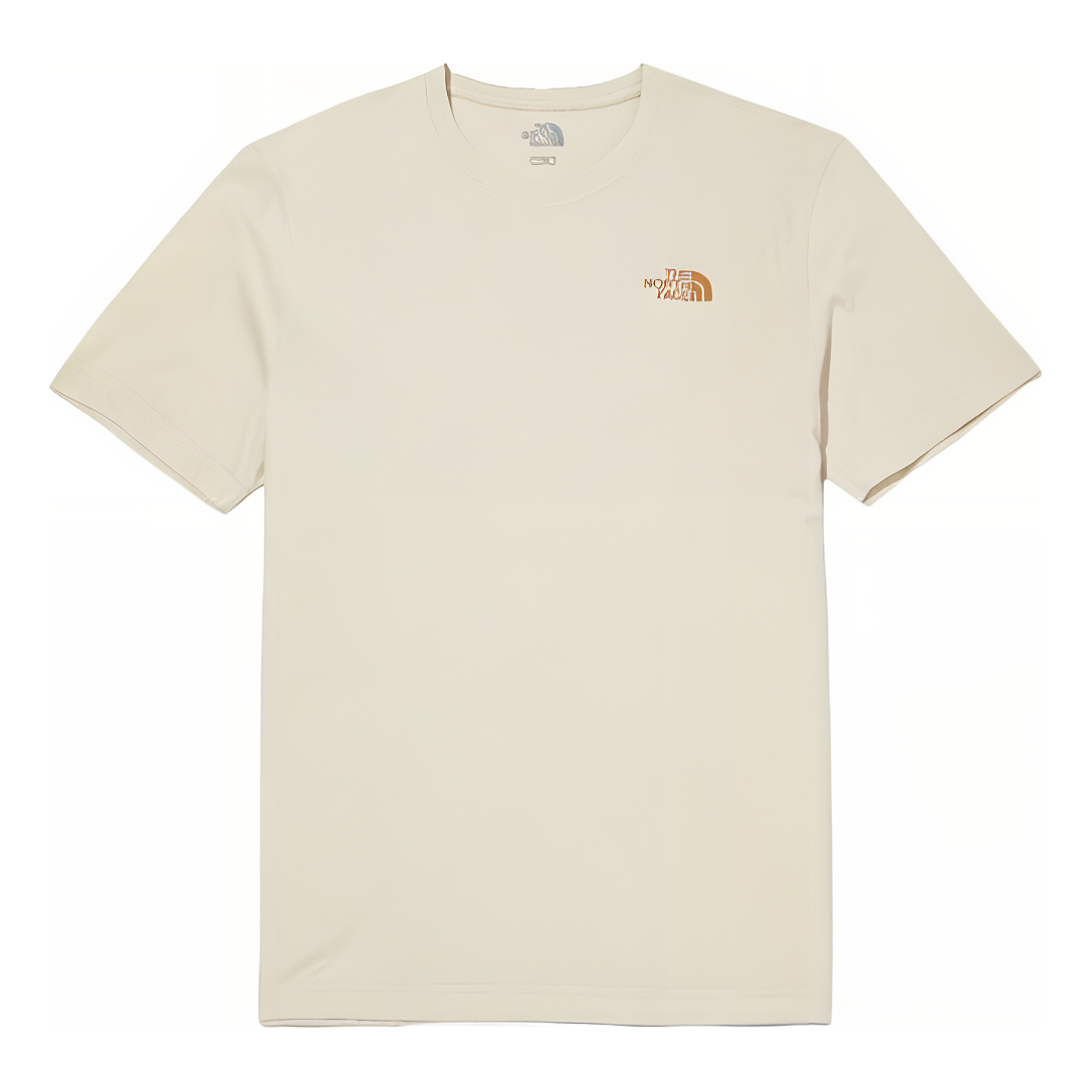 THE NORTH FACE Basic Cotton T-shirt 'Beige' NT7UN00C - 1_8c494c67-cd0a-4395-8521-ddeee662a69c