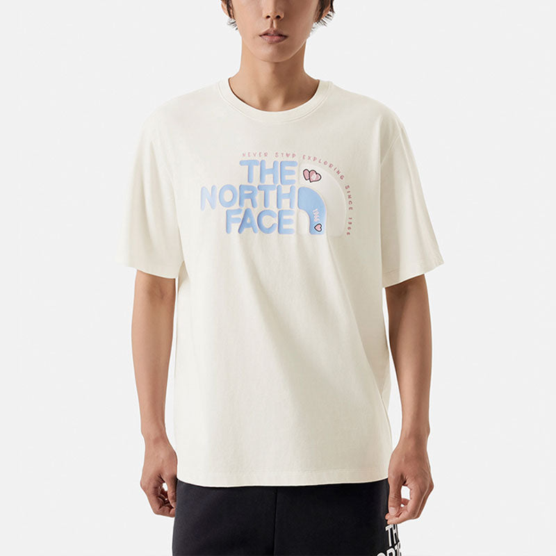 THE NORTH FACE Graphic T-Shirt 'White Teal' NF0A8CSZ-QLI - 1_91ef4ccb-f993-4ad7-80c6-bb4176165258