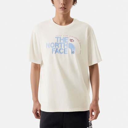 THE NORTH FACE Graphic T-Shirt 'White Teal' NF0A8CSZ-QLI - 1_91ef4ccb-f993-4ad7-80c6-bb4176165258
