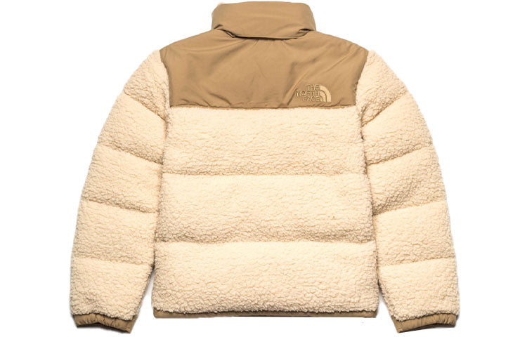 THE NORTH FACE Logo Nuptse Jacket 'Beige' NF0A5A84-11G - 1_943076a5-1010-4397-9fc1-9c9cf6d6755e