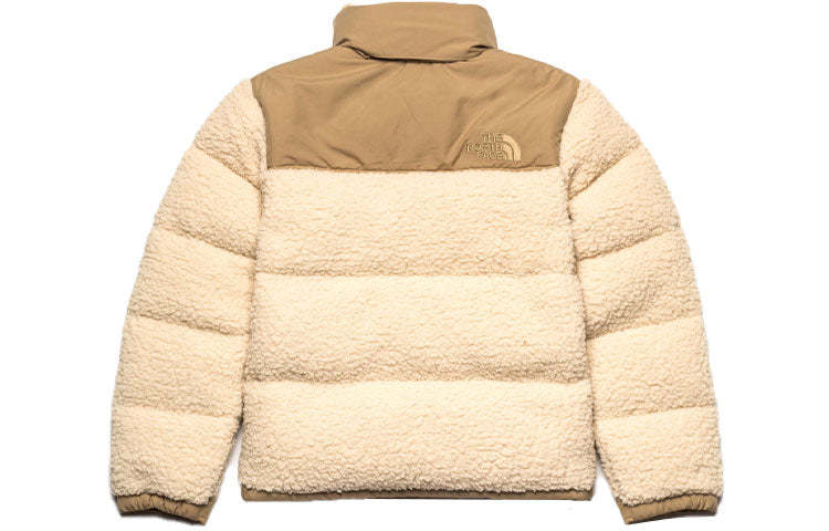 THE NORTH FACE Logo Nuptse Jacket 'Beige' NF0A5A84-11G - 1_943076a5-1010-4397-9fc1-9c9cf6d6755e