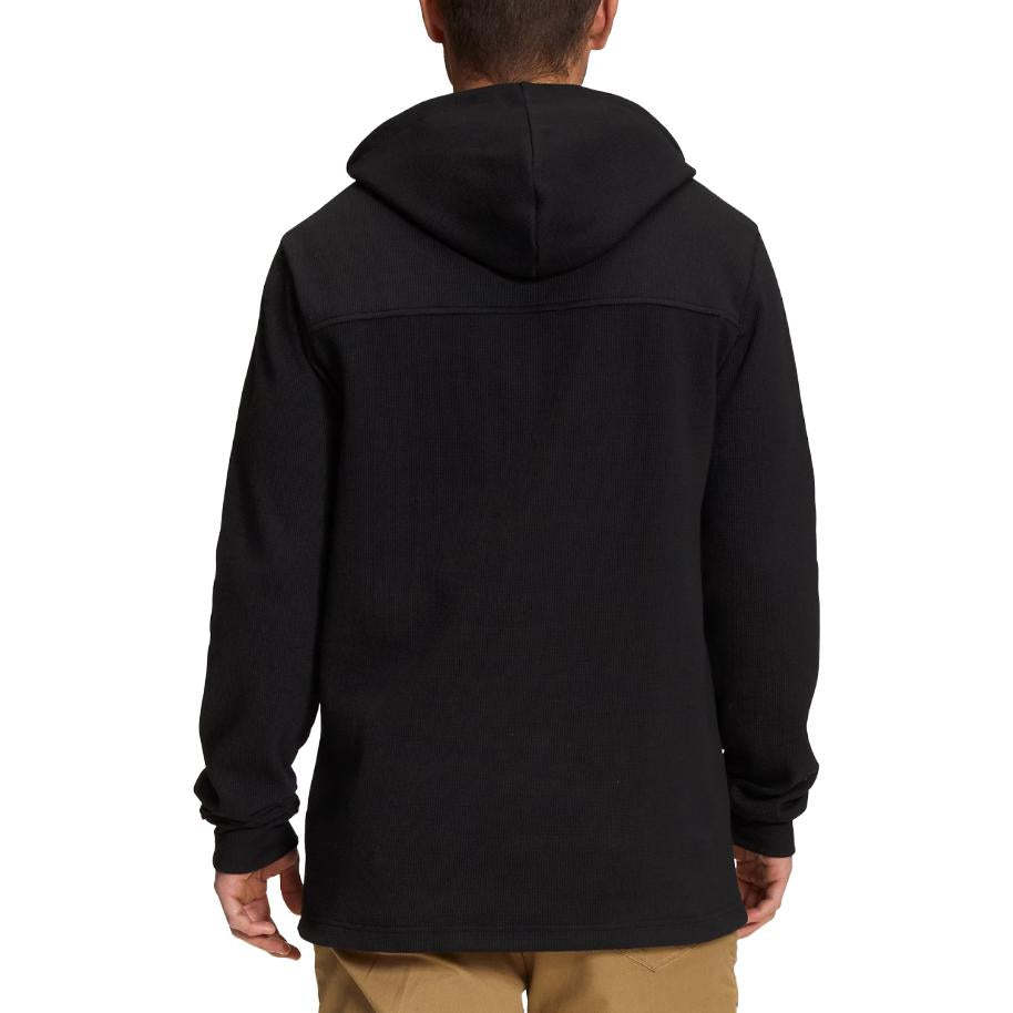 THE NORTH FACE Waffle Hoodie 'TNF Black' NF0A7WS8-JK3 - 1_97fafffb-4f44-4da3-893b-aaedf748af23