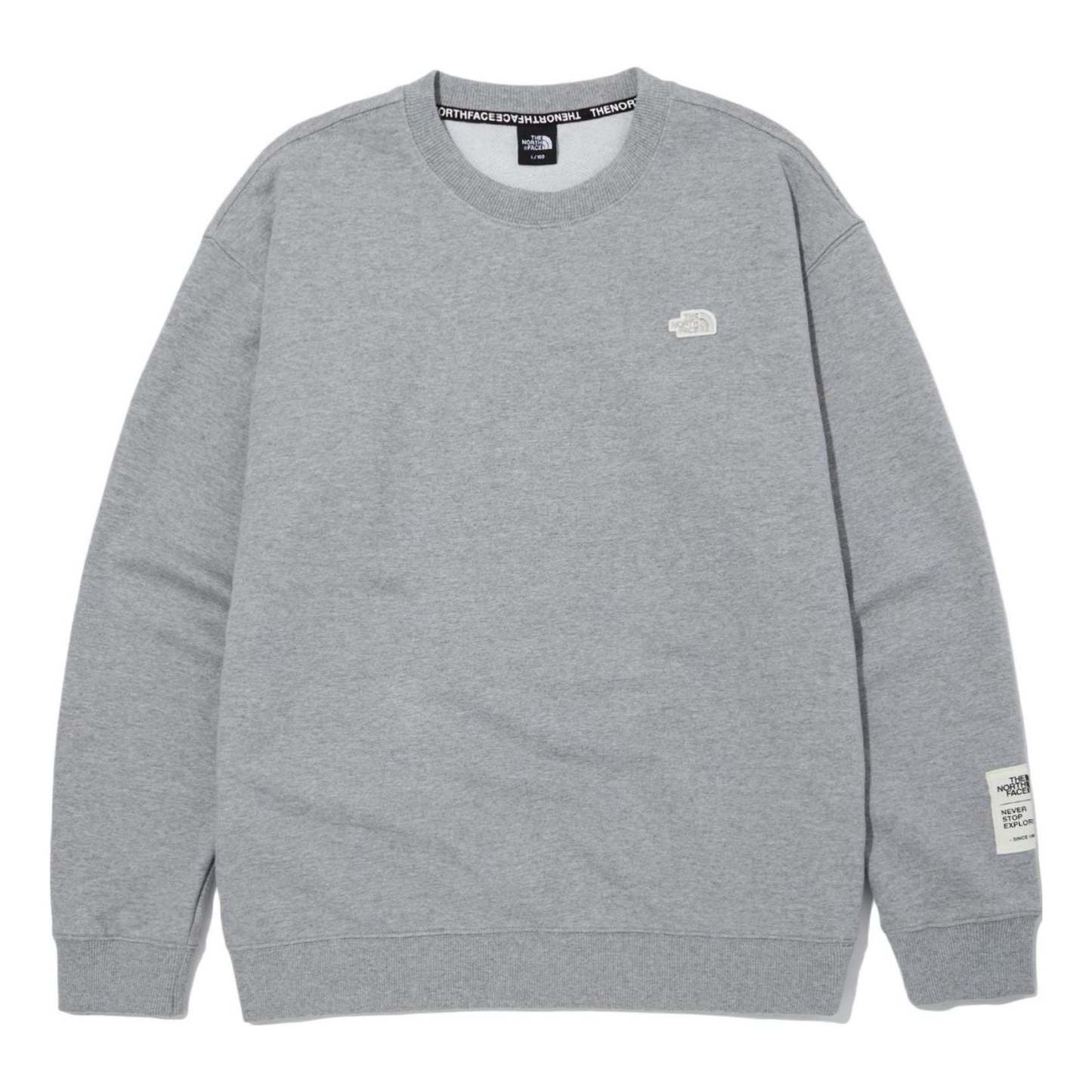 THE NORTH FACE Essential Sweater 'Grey' NM5MN00C - 1_9e2c5ce9-7929-429f-b12e-2911ffc73063