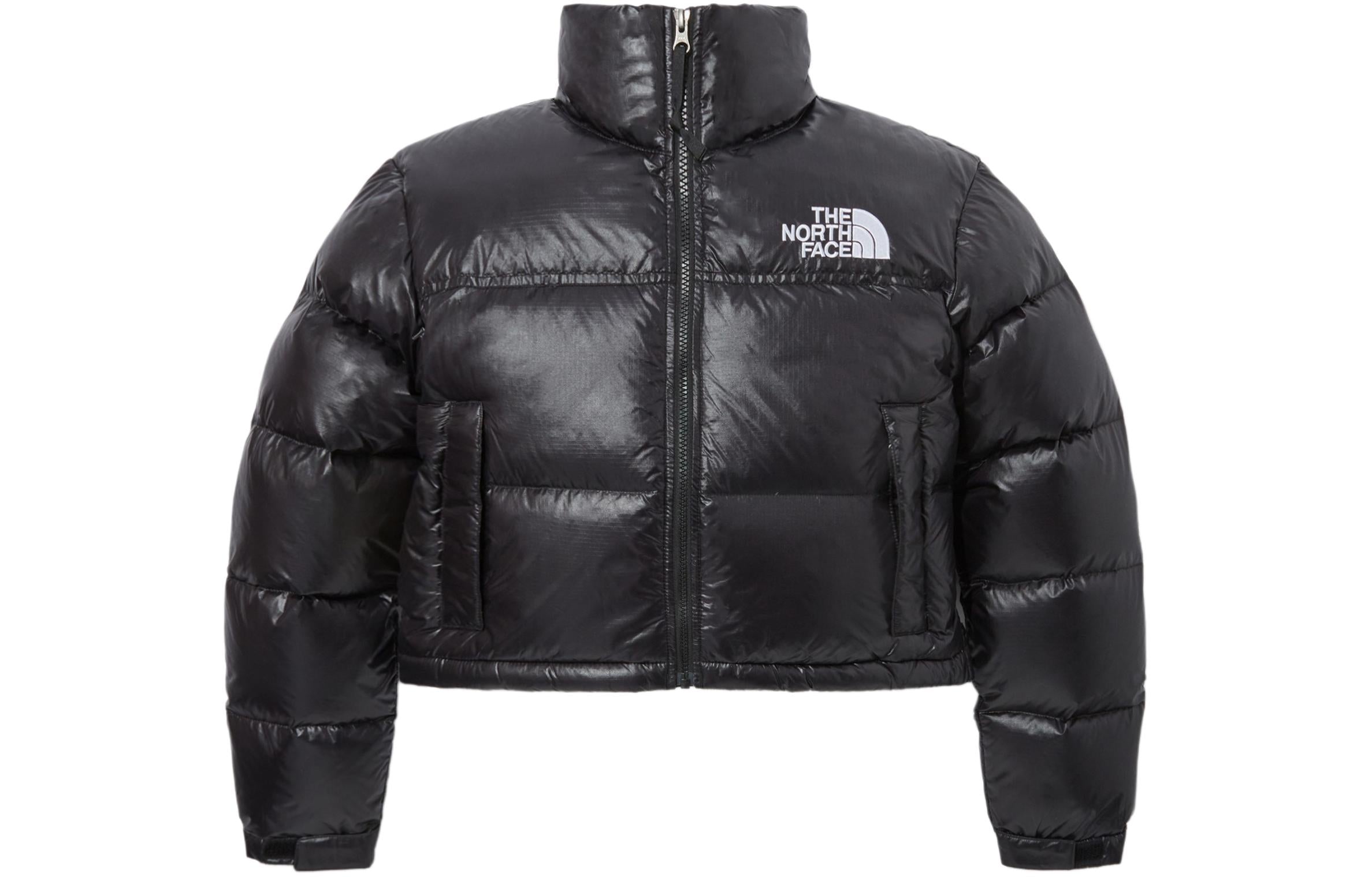(WMNS) THE NORTH FACE Nuptse Short Jacket 'Black' NJ1DQ86A - 1_a080e0ab-89fd-4bf9-96a9-0ae5fc7e0af5