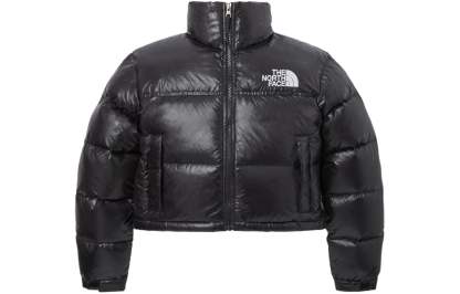 (WMNS) THE NORTH FACE Nuptse Short Jacket 'Black' NJ1DQ86A - 1_a080e0ab-89fd-4bf9-96a9-0ae5fc7e0af5
