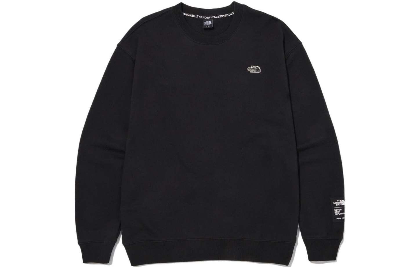 THE NORTH FACE Essential SS22 Logo Sweater 'Black' NM5MN00A - 1_b13b46bb-3fc8-418c-88b1-62930b643386