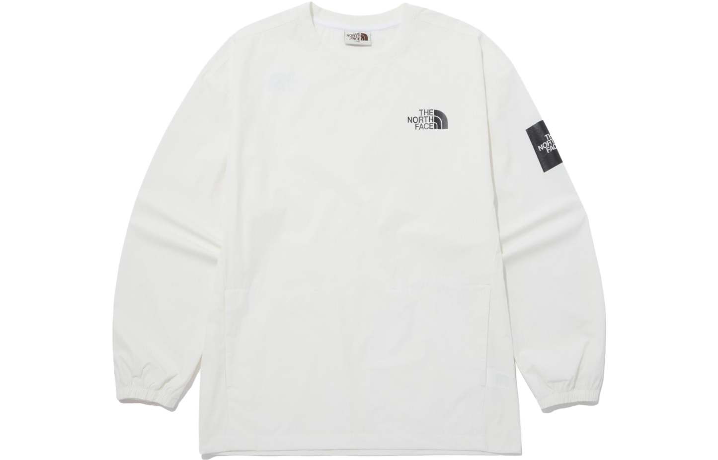 THE NORTH FACE White Label Long Sleeve T-shirt 'White' NM5MP05L - 1_bcfefaf0-db9d-4c75-8689-fdf8d65b42af