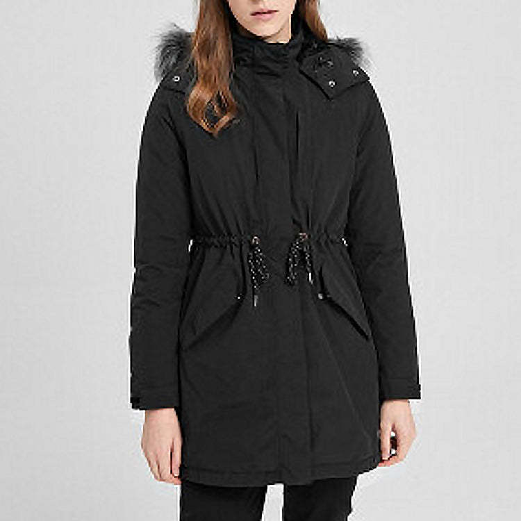(WMNS) THE NORTH FACE Knee Length Coats 'Black' 3VV2-JK3 - 1_ca57ecc7-845a-4cee-9999-bf1f47c197e6