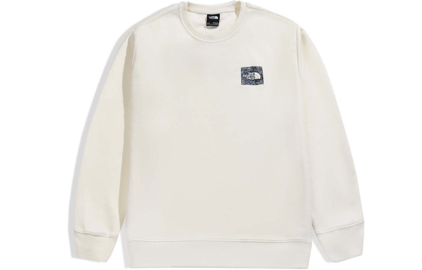 THE NORTH FACE Regrind Crew SS22 Logo Sweater 'White' NF0A5K1D-N3N - 1_cc5c6040-8f10-478d-91a1-6f15b6903bce