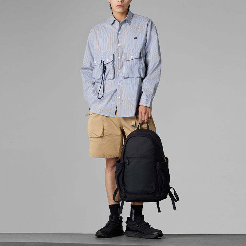 THE NORTH FACE Long Sleeve Stripe Shirt 'Teal' NF0A885K-QHO - 1_d2feed5d-6db2-4006-9ae7-48148acc0a00