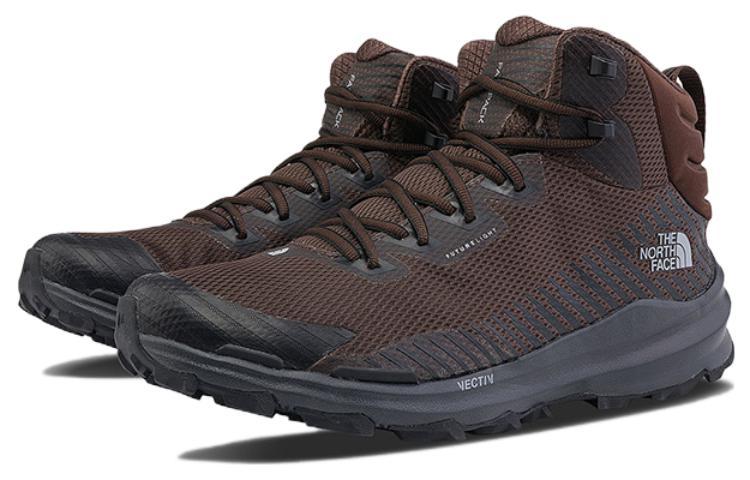 THE NORTH FACE Vectiv Fastpack Mid Futurelight Hiking Shoes 'Demitasse Brown Tnf Black' 5JCW-ZN3 - 1_d40121c5-79a2-4369-a7fd-20ddcae76767